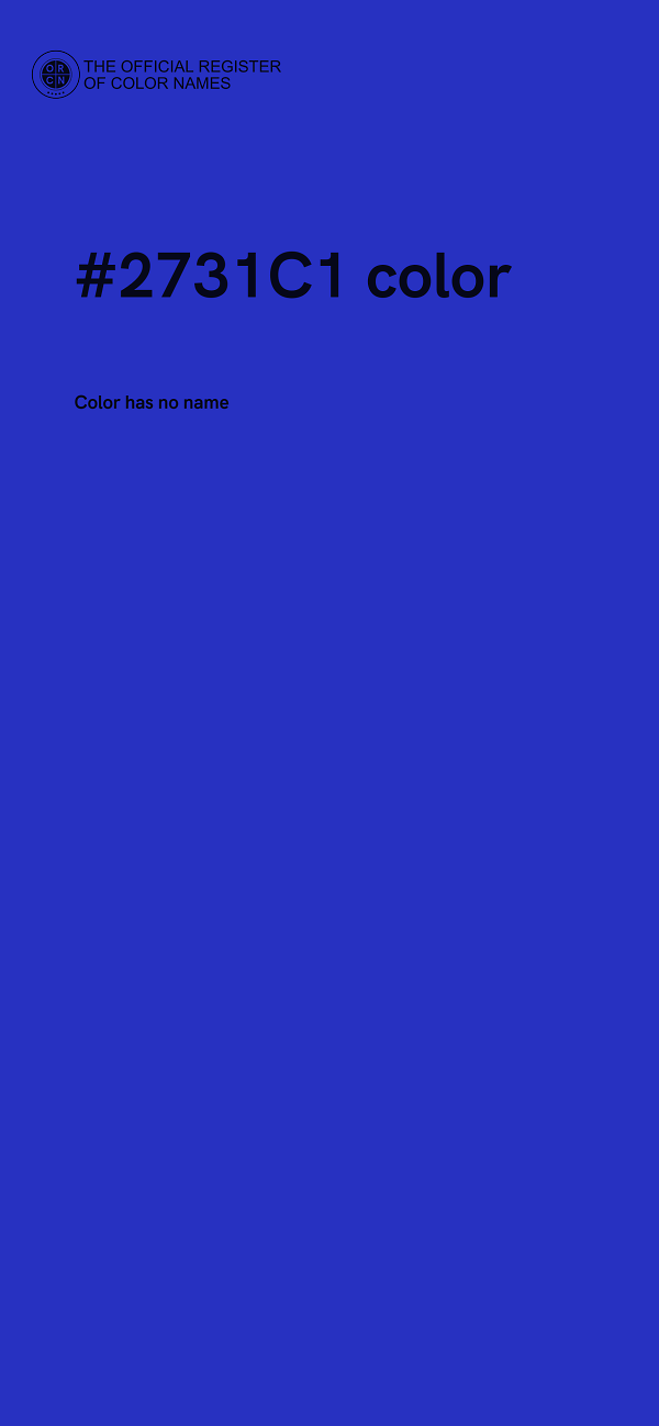 #2731C1 color image