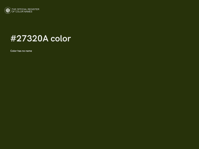 #27320A color image