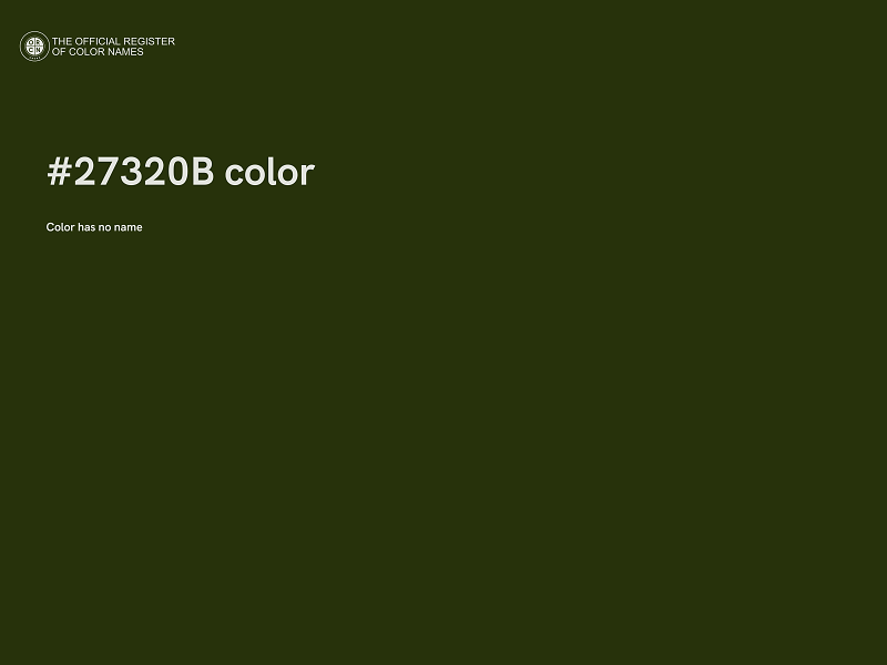 #27320B color image