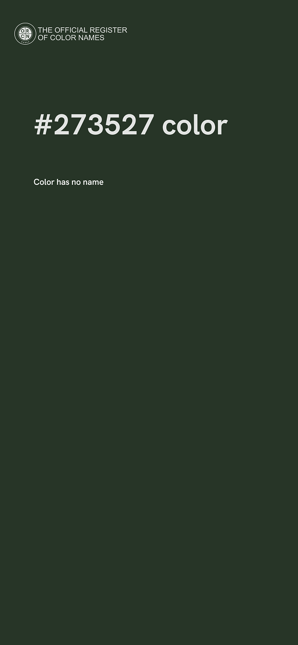 #273527 color image