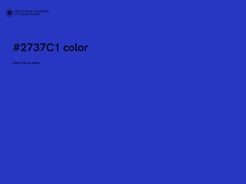 #2737C1 color image