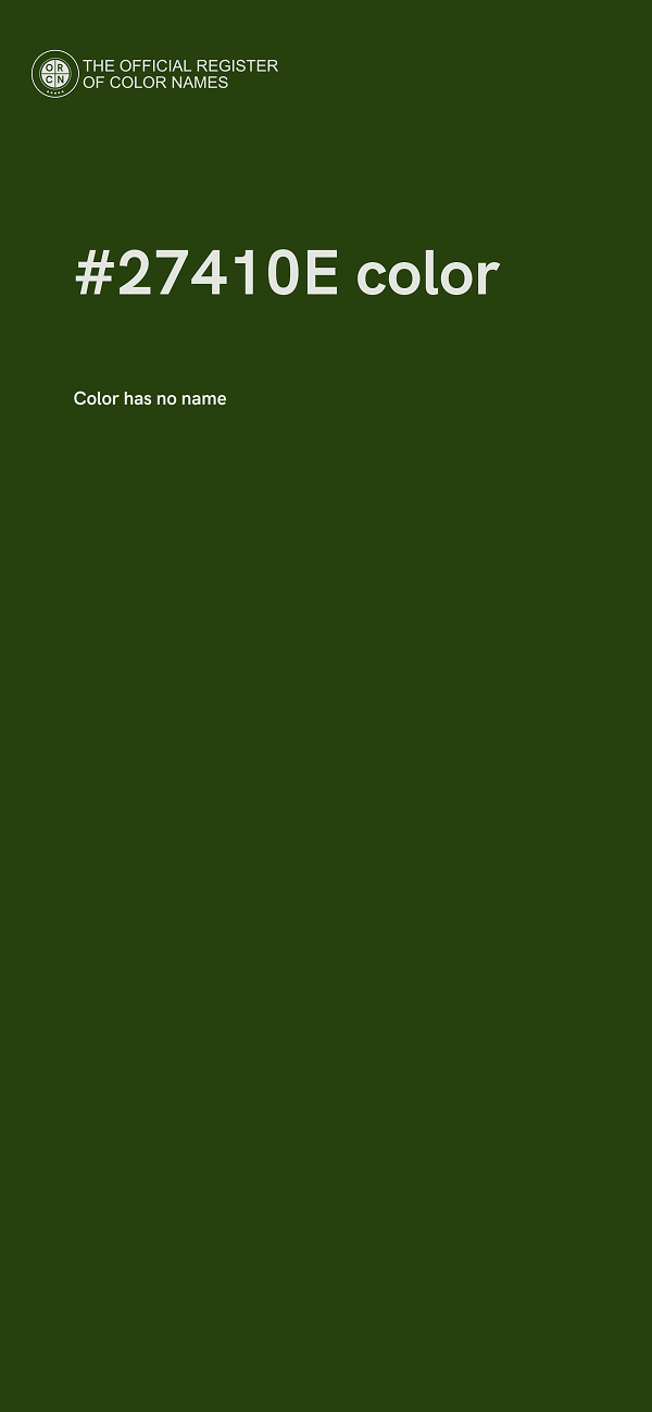 #27410E color image