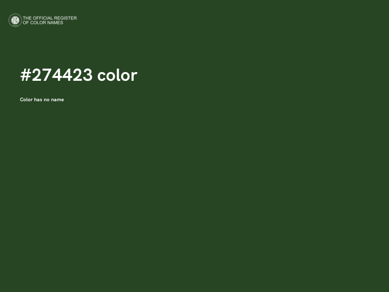 #274423 color image