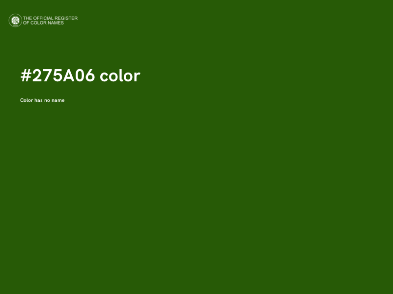 #275A06 color image