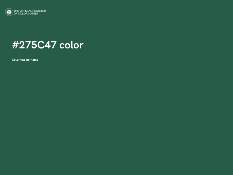 #275C47 color image