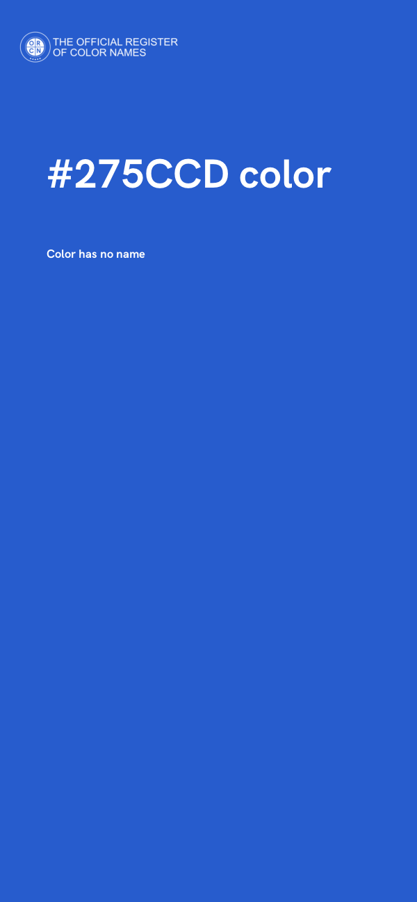 #275CCD color image