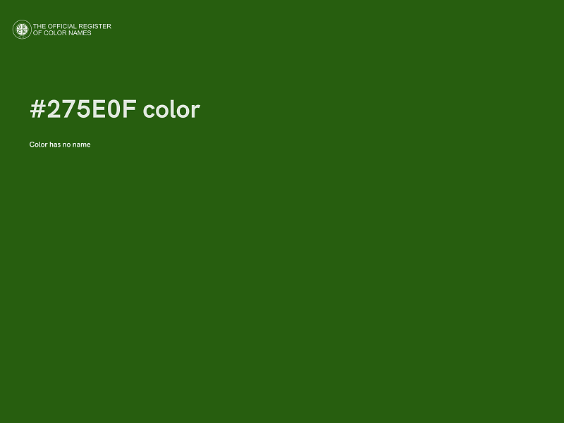#275E0F color image