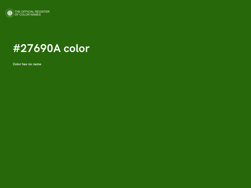 #27690A color image