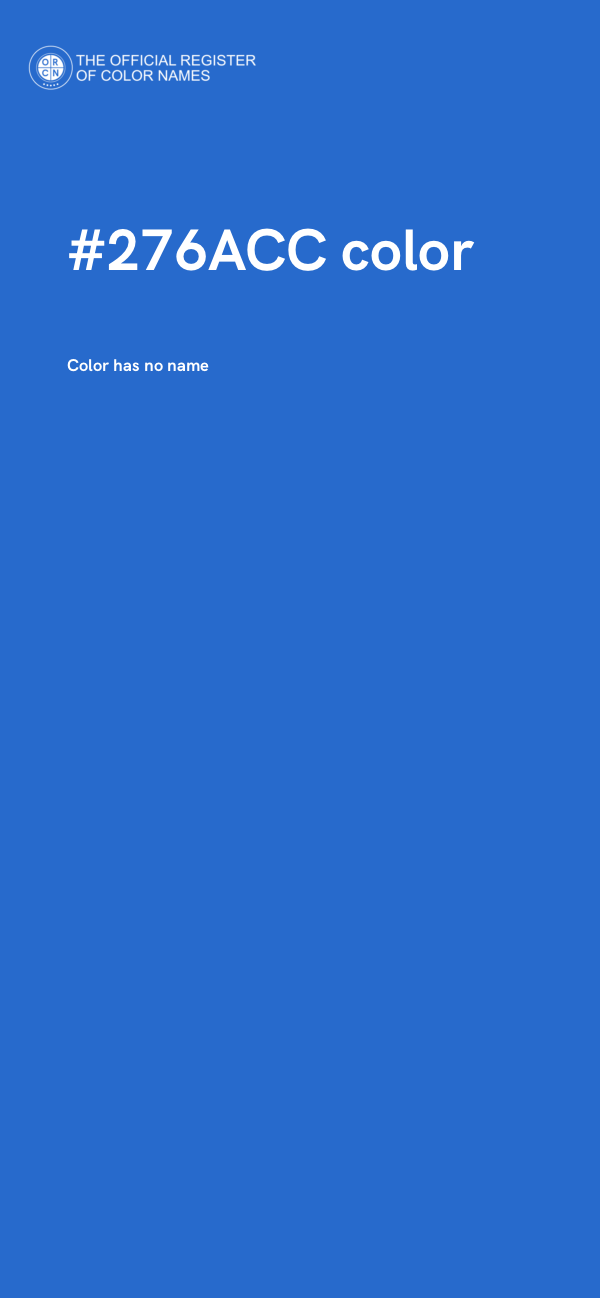 #276ACC color image