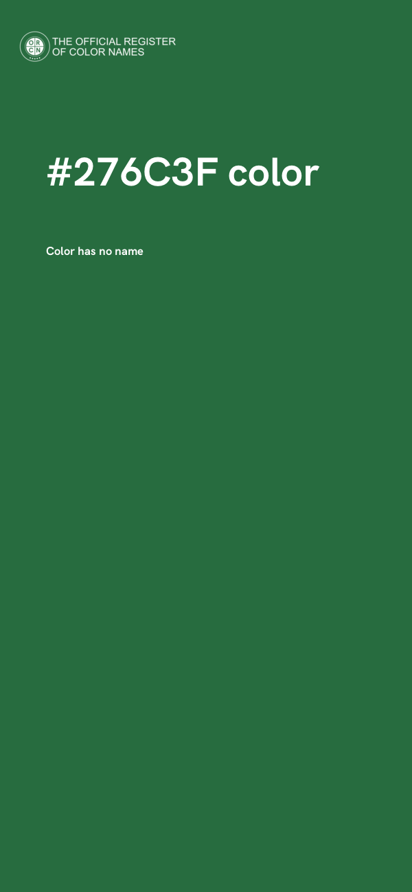 #276C3F color image