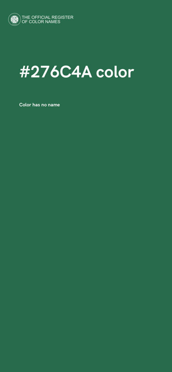 #276C4A color image