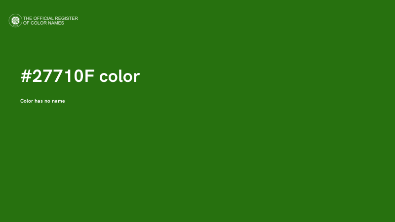 #27710F color image