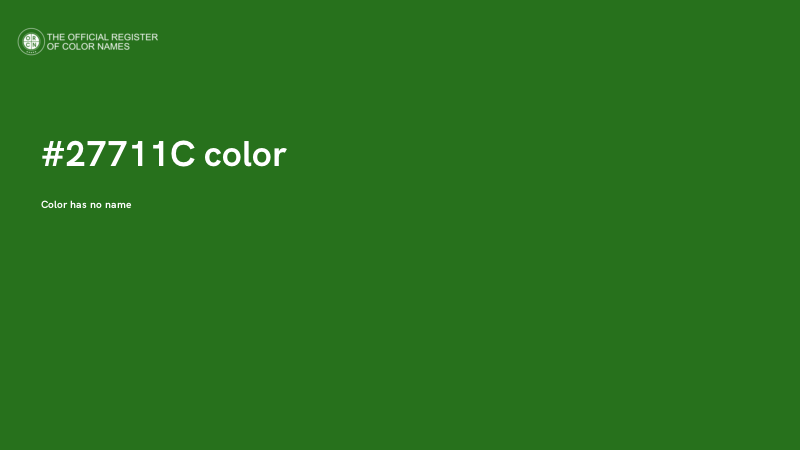 #27711C color image