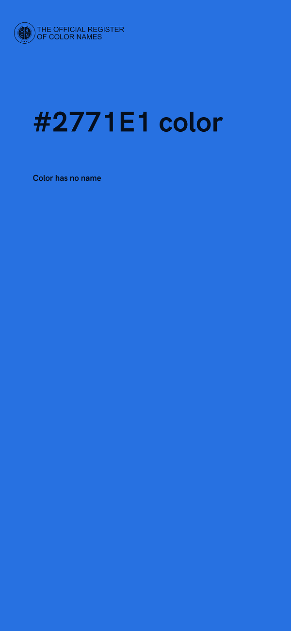 #2771E1 color image