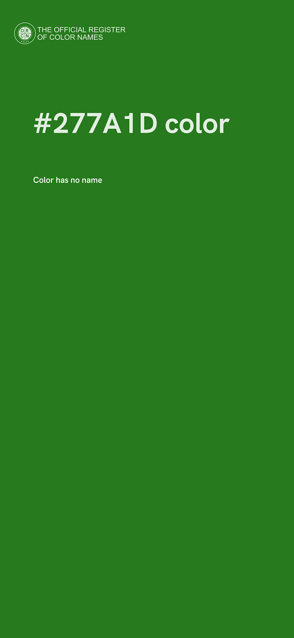 #277A1D color image
