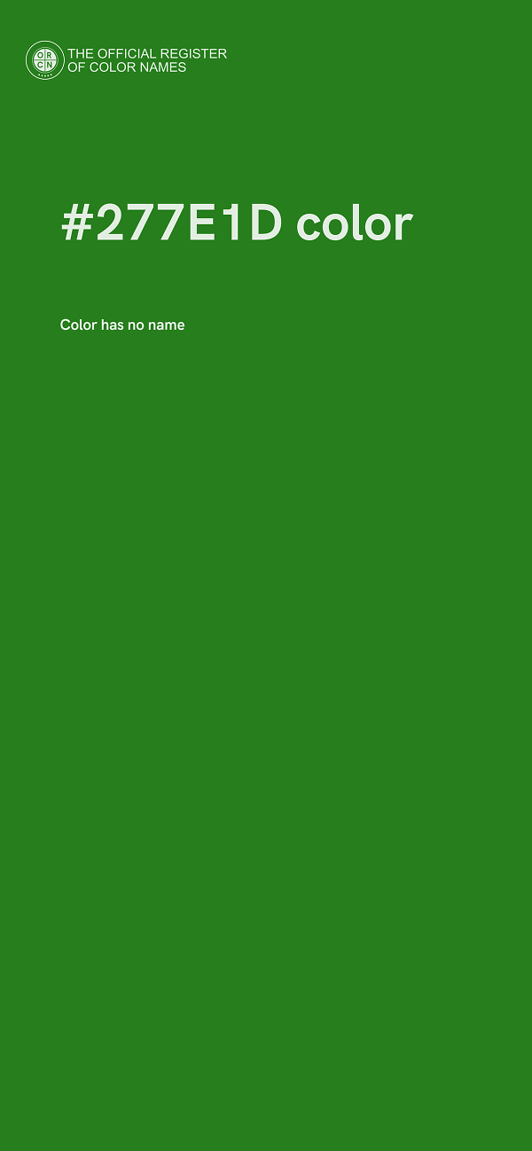 #277E1D color image