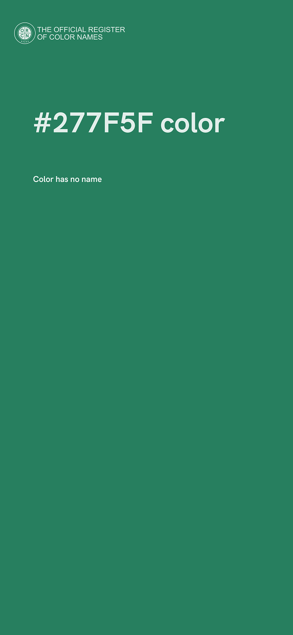 #277F5F color image