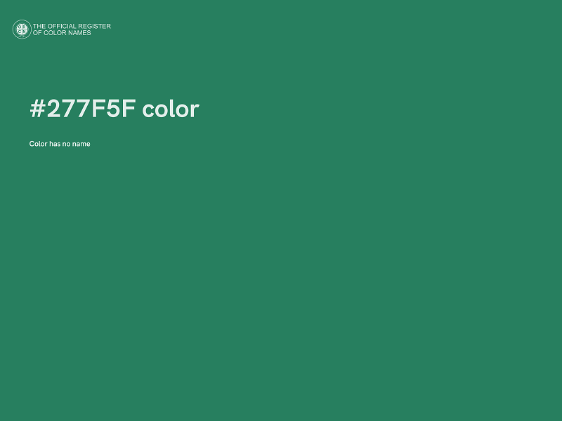 #277F5F color image