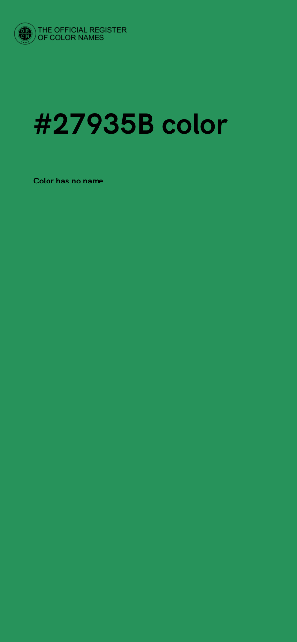 #27935B color image