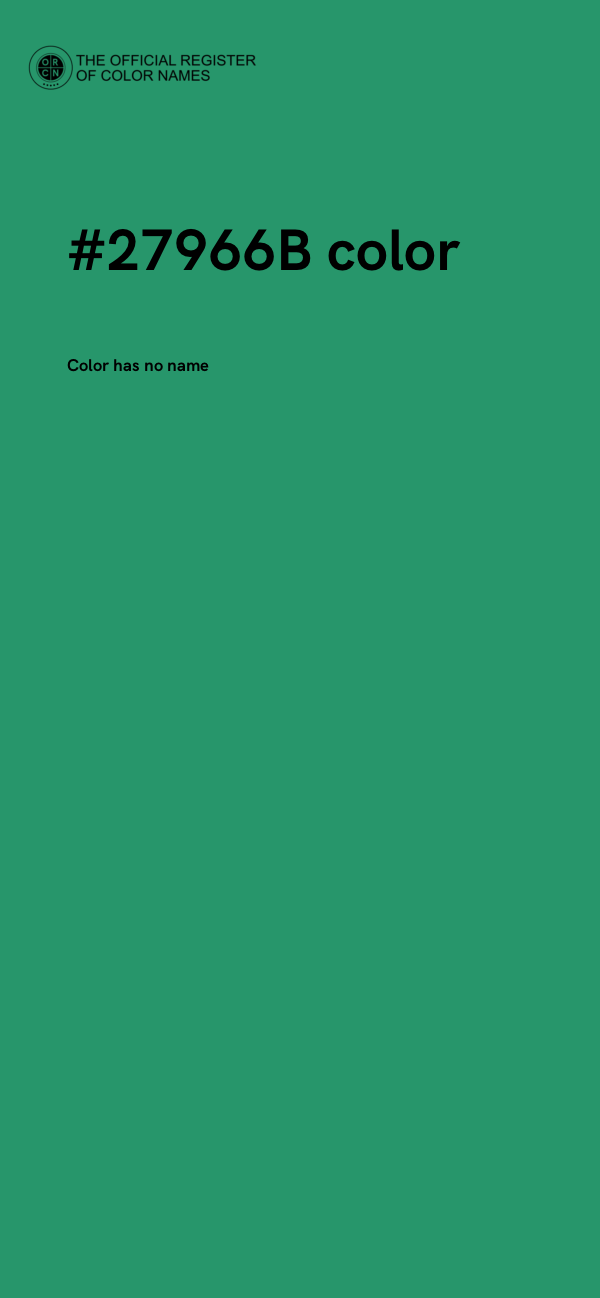 #27966B color image