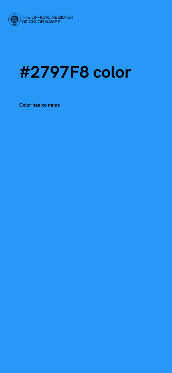 #2797F8 color image