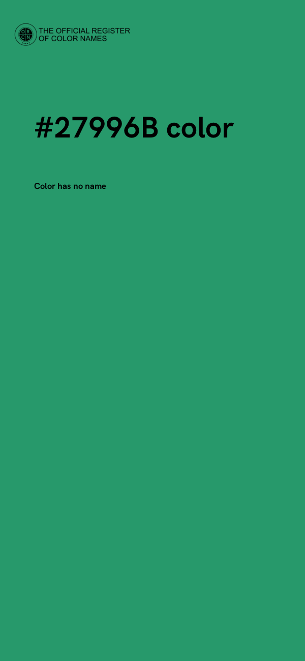 #27996B color image