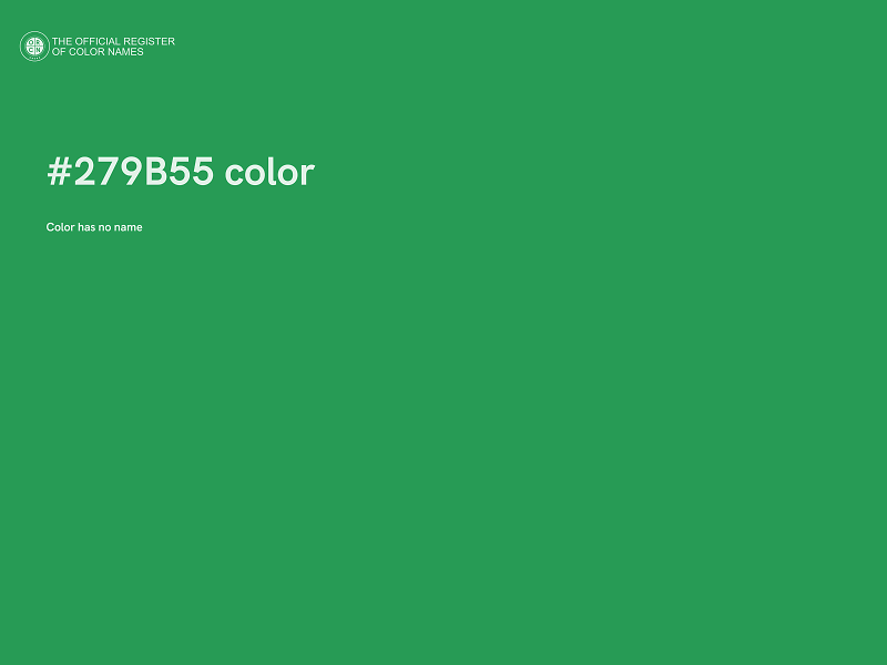 #279B55 color image