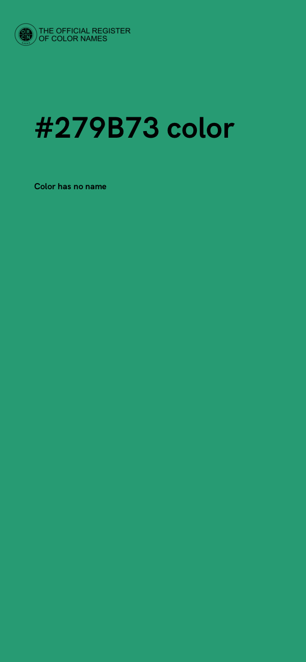 #279B73 color image