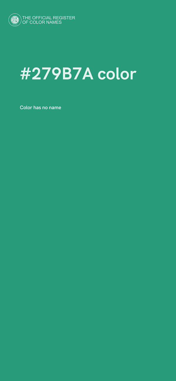 #279B7A color image