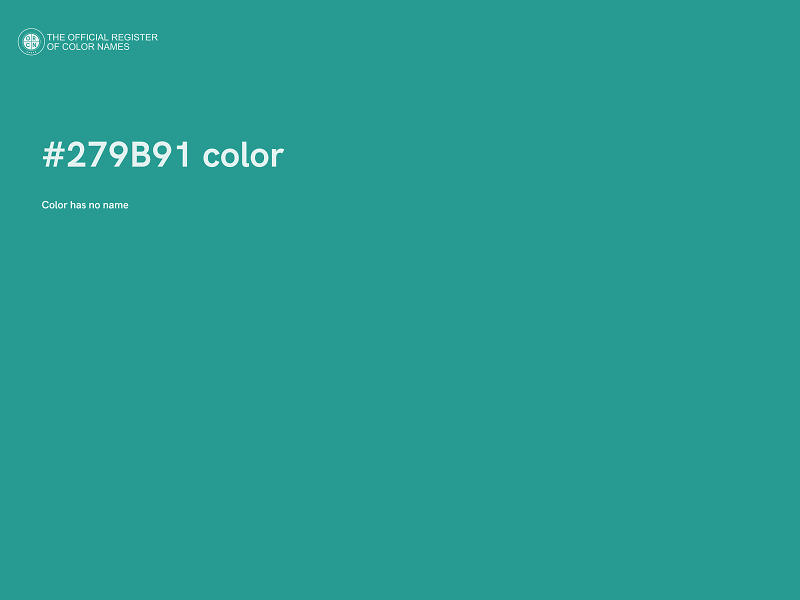 #279B91 color image