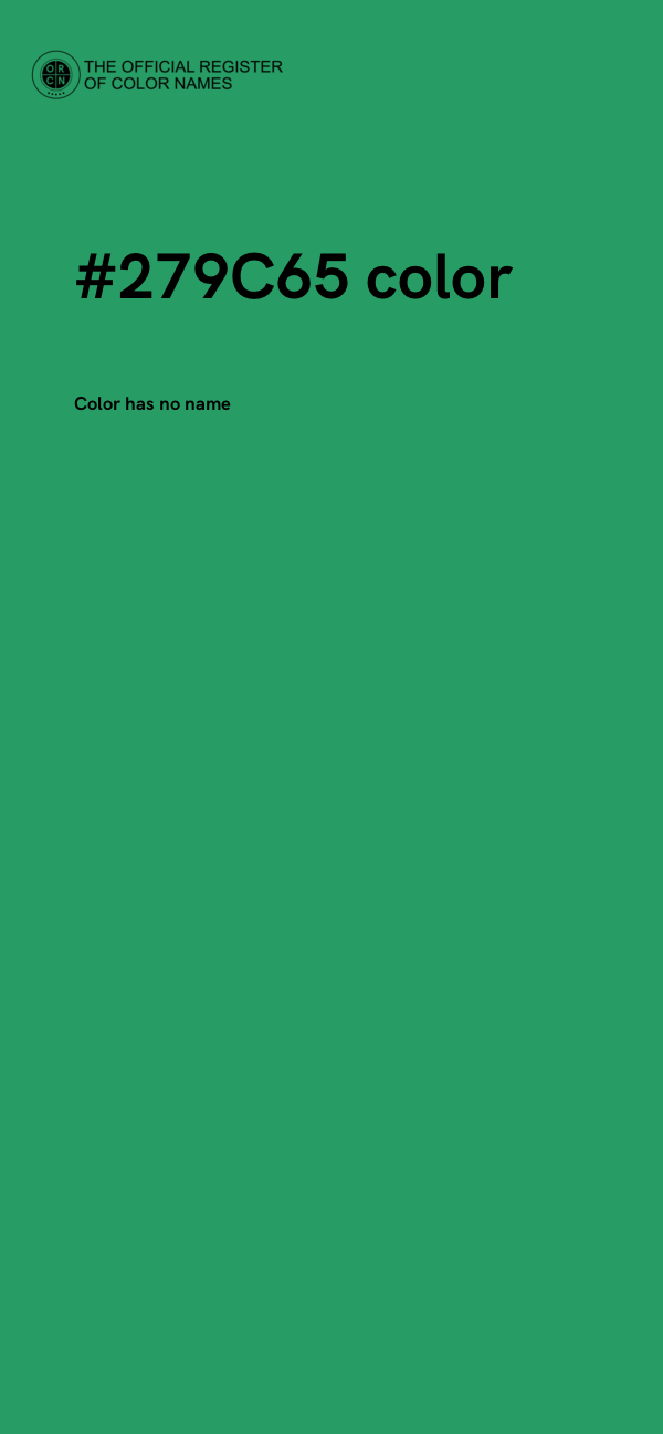 #279C65 color image