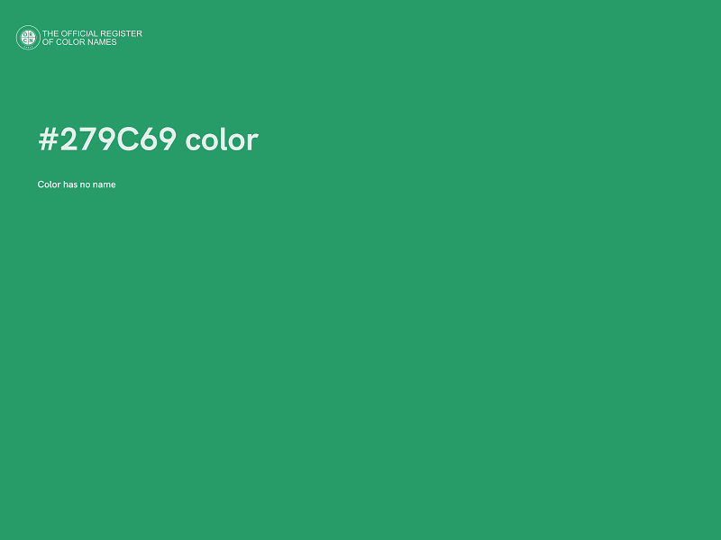 #279C69 color image