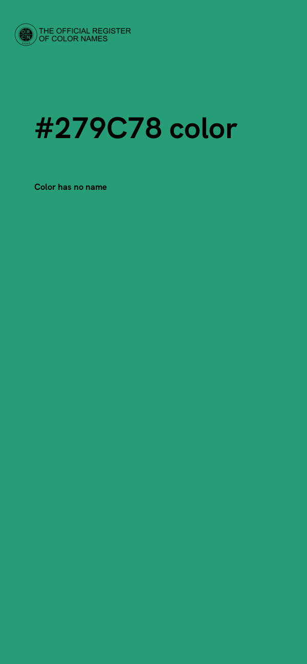 #279C78 color image