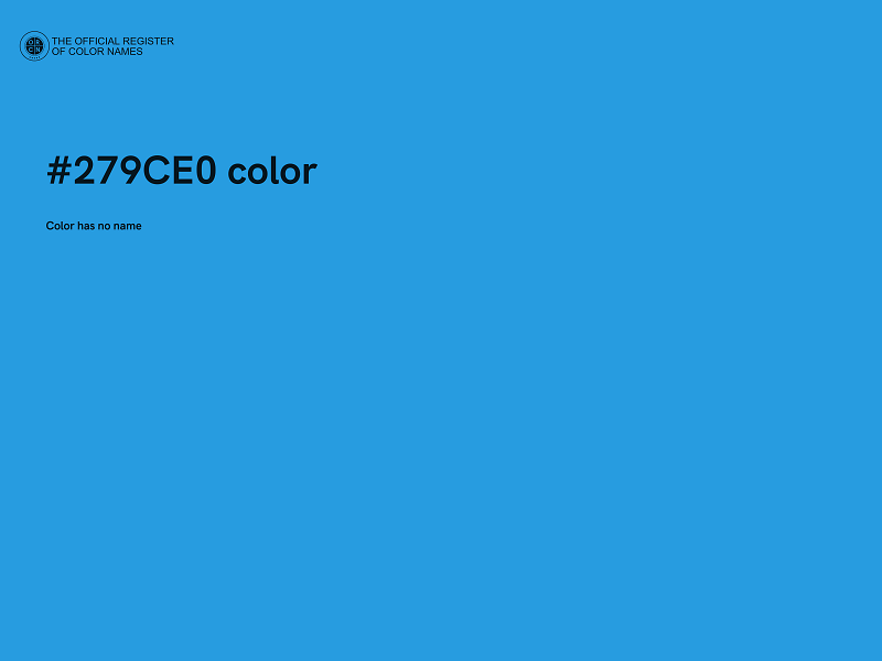 #279CE0 color image