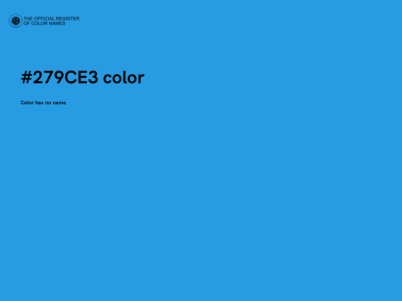 #279CE3 color image