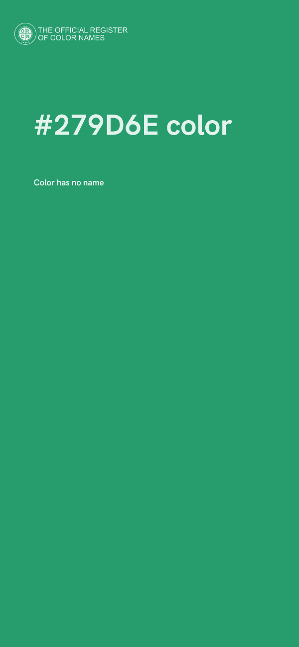 #279D6E color image