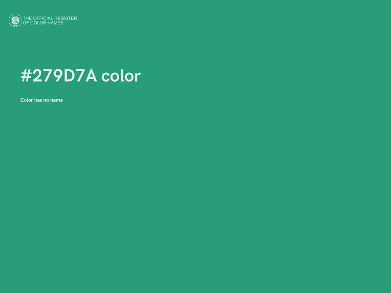 #279D7A color image