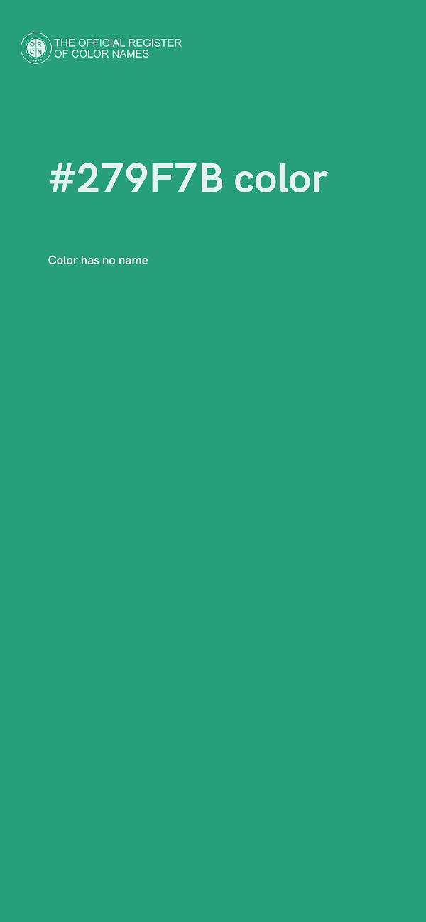 #279F7B color image