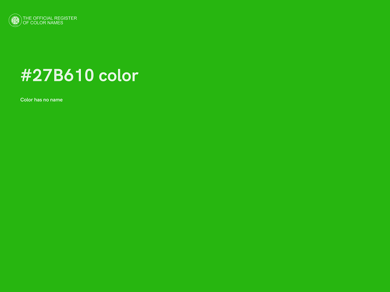 #27B610 color image