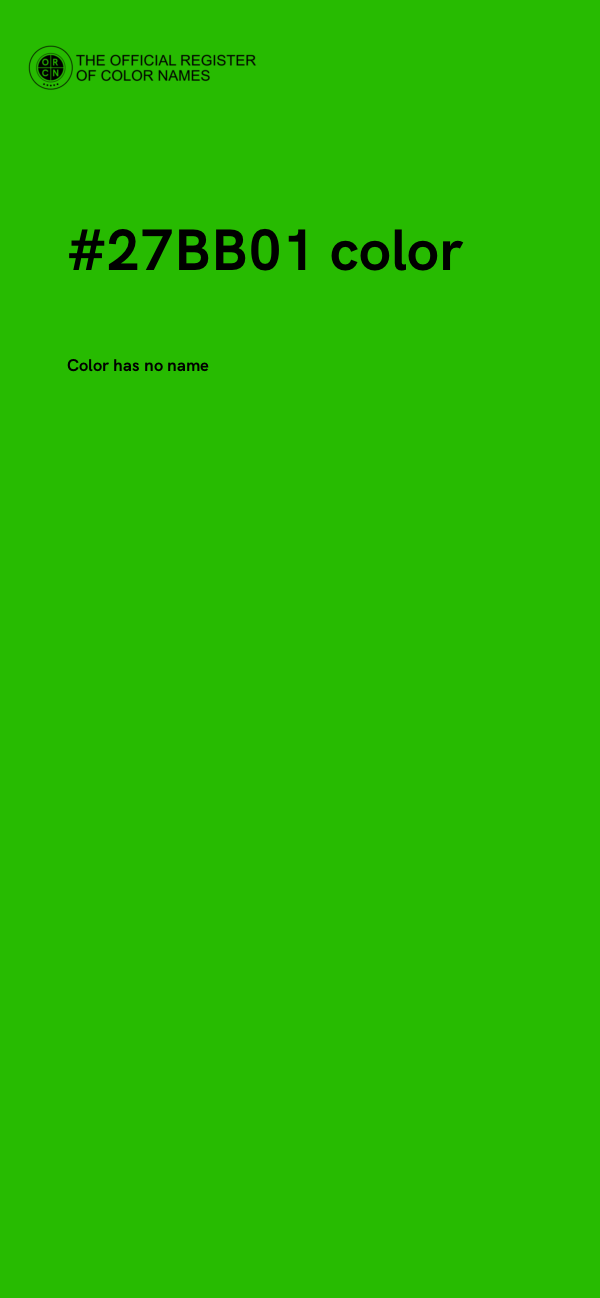 #27BB01 color image