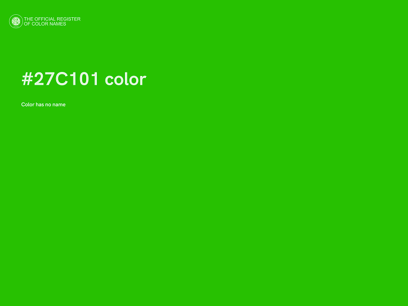 #27C101 color image