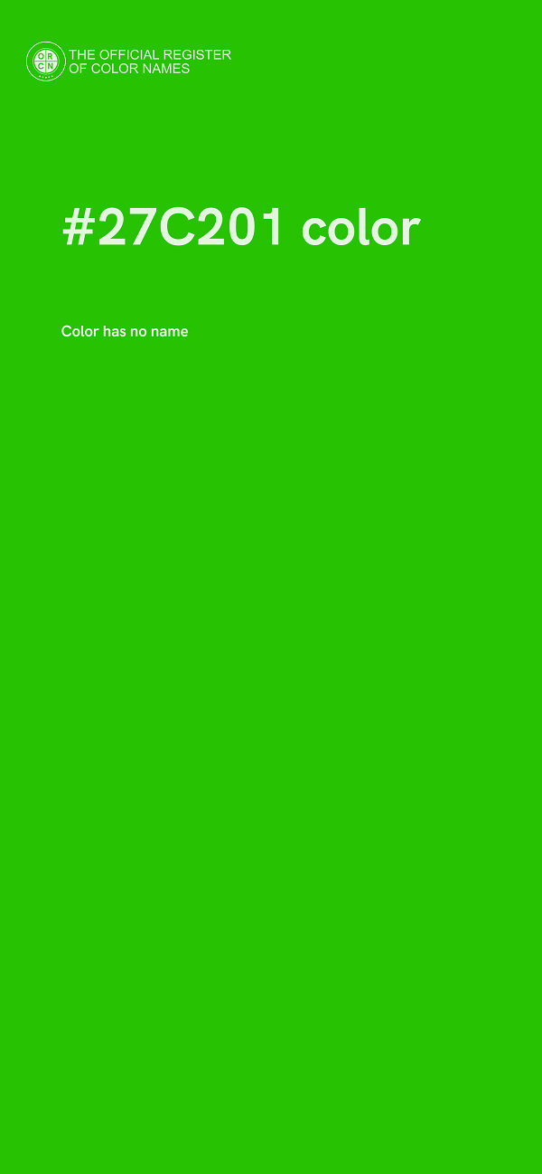 #27C201 color image