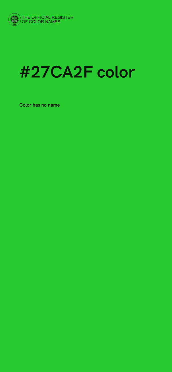 #27CA2F color image