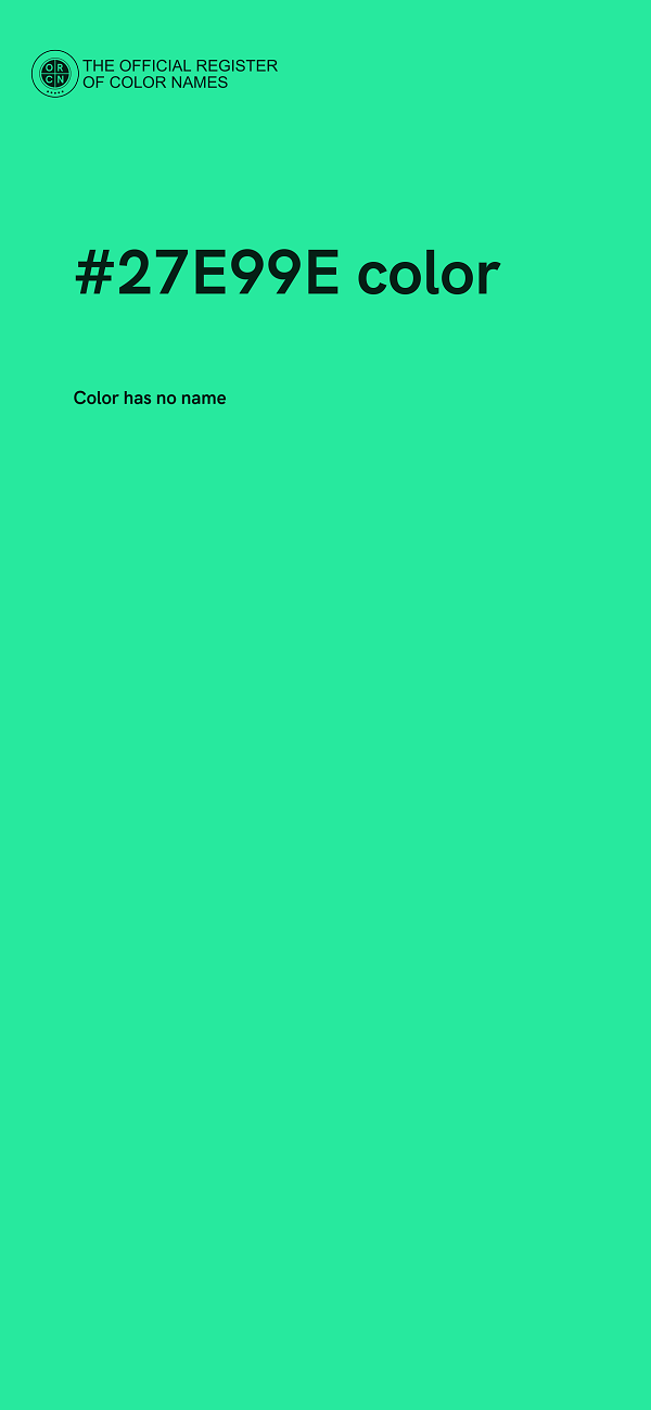 #27E99E color image