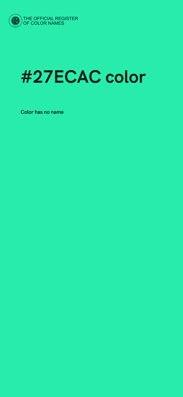 #27ECAC color image