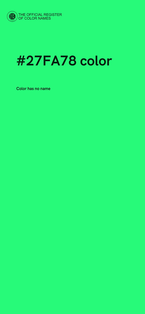 #27FA78 color image