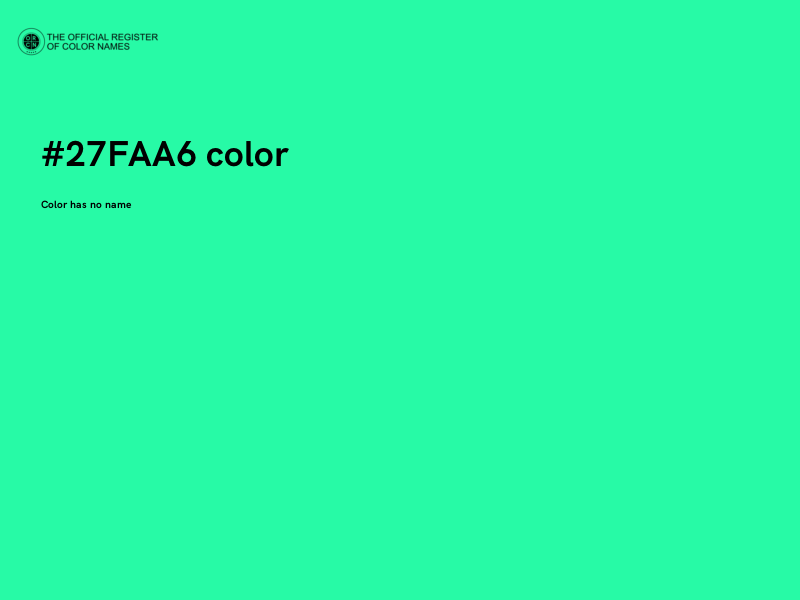#27FAA6 color image