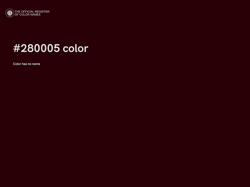 #280005 color image