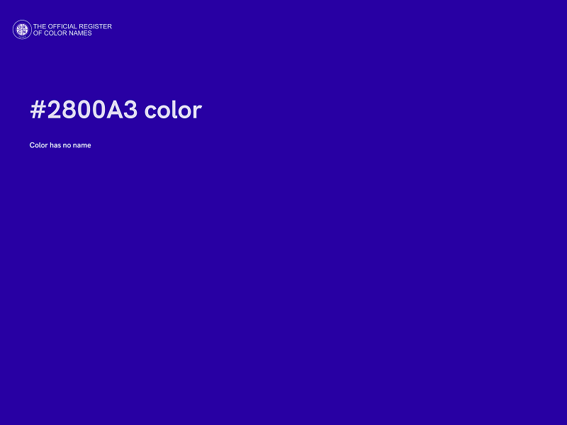 #2800A3 color image