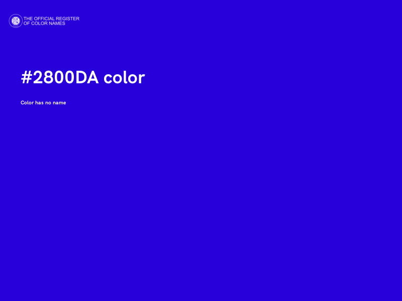 #2800DA color image